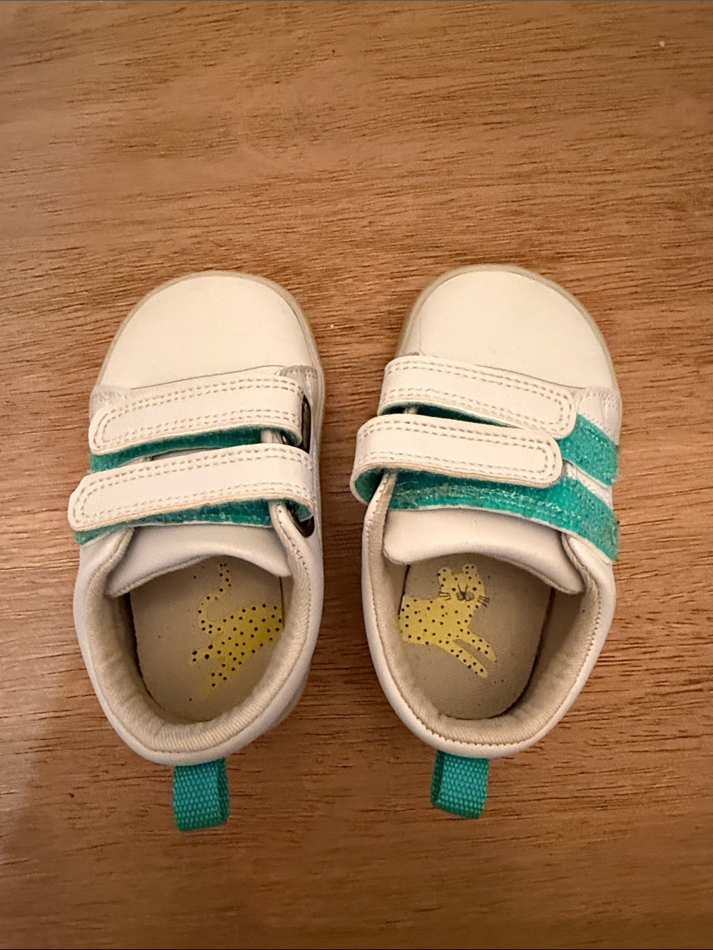 Ten Little Everyday Original White Toddler Sneakers Size 4.5 Like New